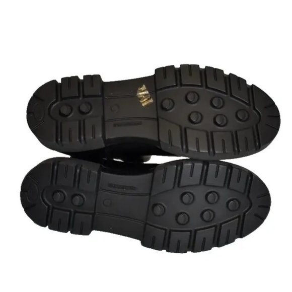 New! LA CANADIENNE Kash Waterproof Platform Bootie Black 39 8.5 US DD374 Italy - Picture 4 of 8